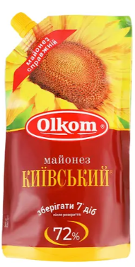 Майонез Olkom Київський 72% д/п 295 г